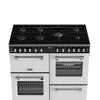 Stoves DX RCA RICH 100DF 100cm Richmond DX Dual Fuel Range Cooker - Ice White Thumbnail