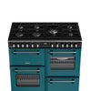 Stoves DX RCA RICH 100DF 100cm Richmond DX Dual Fuel Range Cooker - Deep Marine Thumbnail