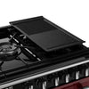 Stoves DX RCA RICH 100DF 100cm Richmond DX Dual Fuel Range Cooker - Garnet Red Thumbnail