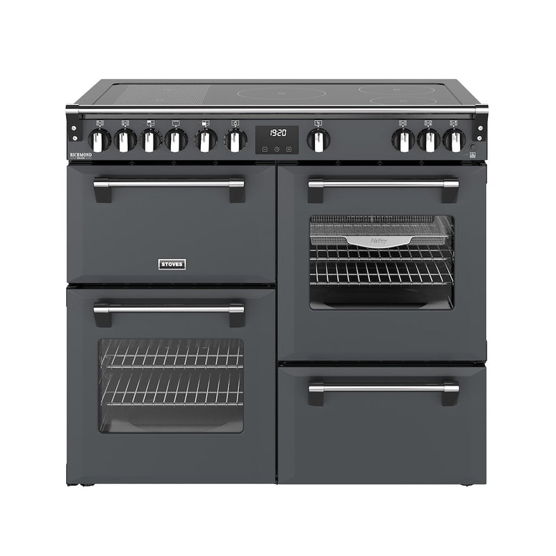 Stoves DX RCA RICH 100Ei RTY 100cm Richmond DX Electric Induction Rotary Range Cooker - Anthracite Grey