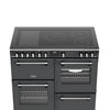 Stoves DX RCA RICH 100Ei RTY 100cm Richmond DX Electric Induction Rotary Range Cooker - Anthracite Grey Thumbnail