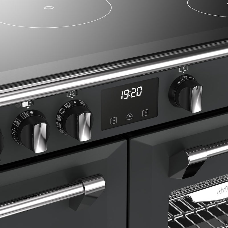 Stoves DX RCA RICH 100Ei RTY 100cm Richmond DX Electric Induction Rotary Range Cooker - Anthracite Grey