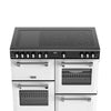 Stoves DX RCA RICH 100Ei RTY 100cm Richmond DX Electric Induction Rotary Range Cooker - Ice White Thumbnail