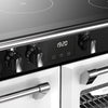 Stoves DX RCA RICH 100Ei RTY 100cm Richmond DX Electric Induction Rotary Range Cooker - Ice White Thumbnail