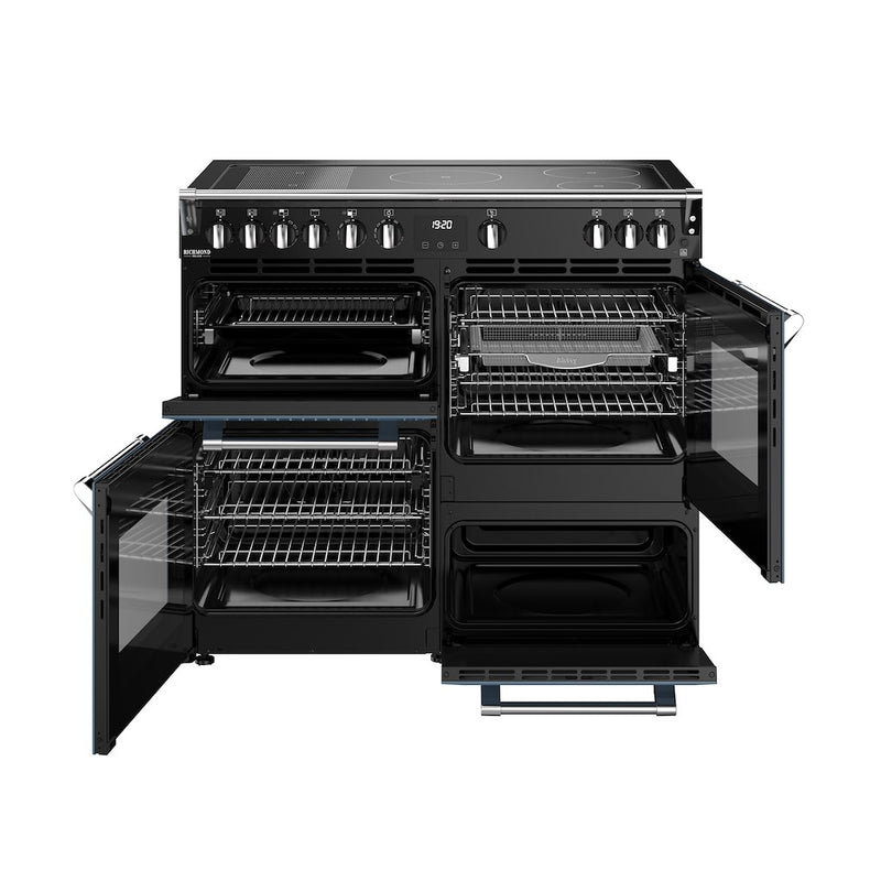 Stoves DX RCA RICH 100Ei RTY 100cm Richmond DX Electric Induction Rotary Range Cooker - Twilight Blue
