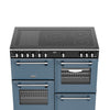 Stoves DX RCA RICH 100Ei RTY 100cm Richmond DX Electric Induction Rotary Range Cooker - Twilight Blue Thumbnail