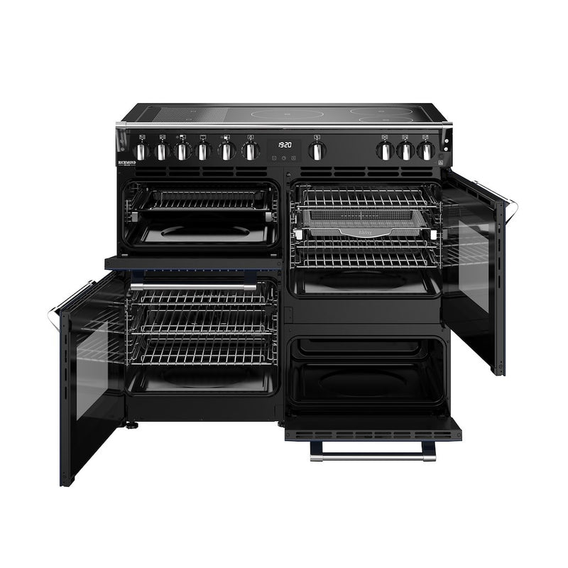 Stoves DX RCA RICH 100Ei RTY 100cm Richmond DX Electric Induction Rotary Range Cooker - Midnight Blue