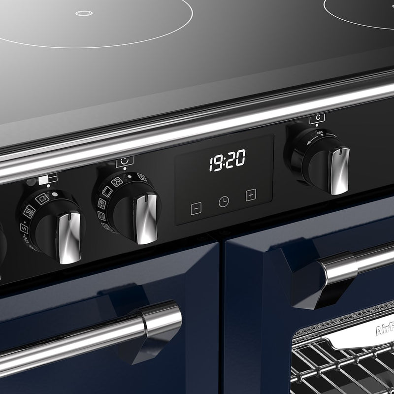 Stoves DX RCA RICH 100Ei RTY 100cm Richmond DX Electric Induction Rotary Range Cooker - Midnight Blue