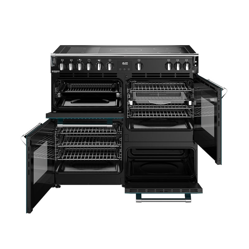 Stoves DX RCA RICH 100Ei RTY 100cm Richmond DX Electric Induction Rotary Range Cooker - Deep Marine