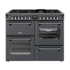 Stoves DX RCA RICH 110DF 110cm Richmond DX Dual Fuel Range Cooker - Anthracite Grey Thumbnail