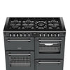 Stoves DX RCA RICH 110DF 110cm Richmond DX Dual Fuel Range Cooker - Anthracite Grey Thumbnail