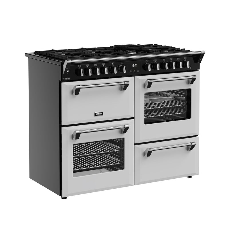Stoves DX RCA RICH 110DF 110cm Richmond DX Dual Fuel Range Cooker - Ice White