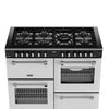 Stoves DX RCA RICH 110DF 110cm Richmond DX Dual Fuel Range Cooker - Ice White Thumbnail