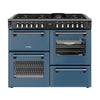 Stoves DX RCA RICH 110DF 110cm Richmond DX Dual Fuel Range Cooker - Twilight Blue Thumbnail