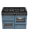 Stoves DX RCA RICH 110DF 110cm Richmond DX Dual Fuel Range Cooker - Twilight Blue Thumbnail