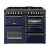 Stoves DX RCA RICH 110DF 110cm Richmond DX Dual Fuel Range Cooker - Midnight Blue Thumbnail