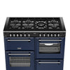 Stoves DX RCA RICH 110DF 110cm Richmond DX Dual Fuel Range Cooker - Midnight Blue Thumbnail