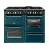 Stoves DX RCA RICH 110DF 110cm Richmond DX Dual Fuel Range Cooker - Deep Marine Thumbnail