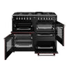 Stoves DX RCA RICH 110DF 110cm Richmond DX Dual Fuel Range Cooker - Garnet Red Thumbnail
