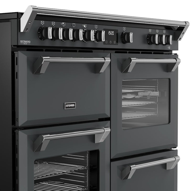 Stoves DX RCA RICH 110Ei RTY 110cm Richmond DX Electric Induction Rotary Range Cooker - Anthracite Grey