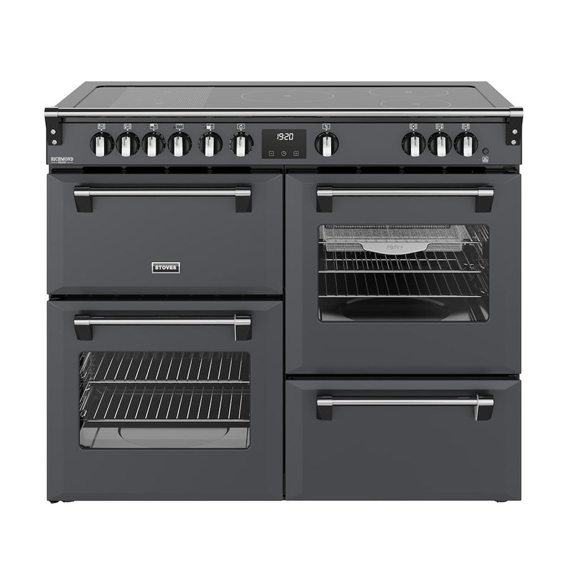 Stoves DX RCA RICH 110Ei RTY 110cm Richmond DX Electric Induction Rotary Range Cooker - Anthracite Grey