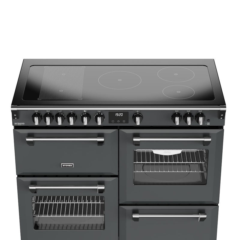 Stoves DX RCA RICH 110Ei RTY 110cm Richmond DX Electric Induction Rotary Range Cooker - Anthracite Grey