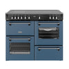 Stoves DX RCA RICH 110Ei RTY 110cm Richmond DX Electric Induction Rotary Range Cooker - Twilight Blue Thumbnail