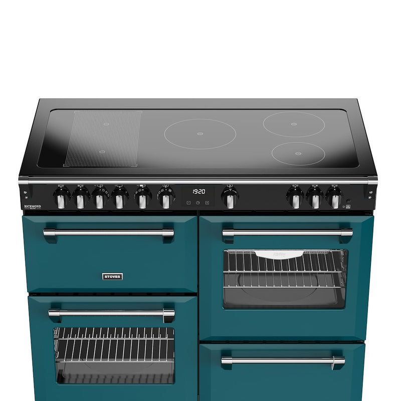Stoves DX RCA RICH 110Ei RTY 110cm Richmond DX Electric Induction Rotary Range Cooker - Deep Marine