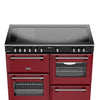 Stoves DX RCA RICH 110Ei RTY 110cm Richmond DX Electric Induction Rotary Range Cooker - Garnet Red Thumbnail