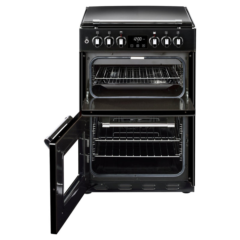 Stoves ST RICH 600DF BLK 60cm Dual Fuel Cooker (Discontinued)