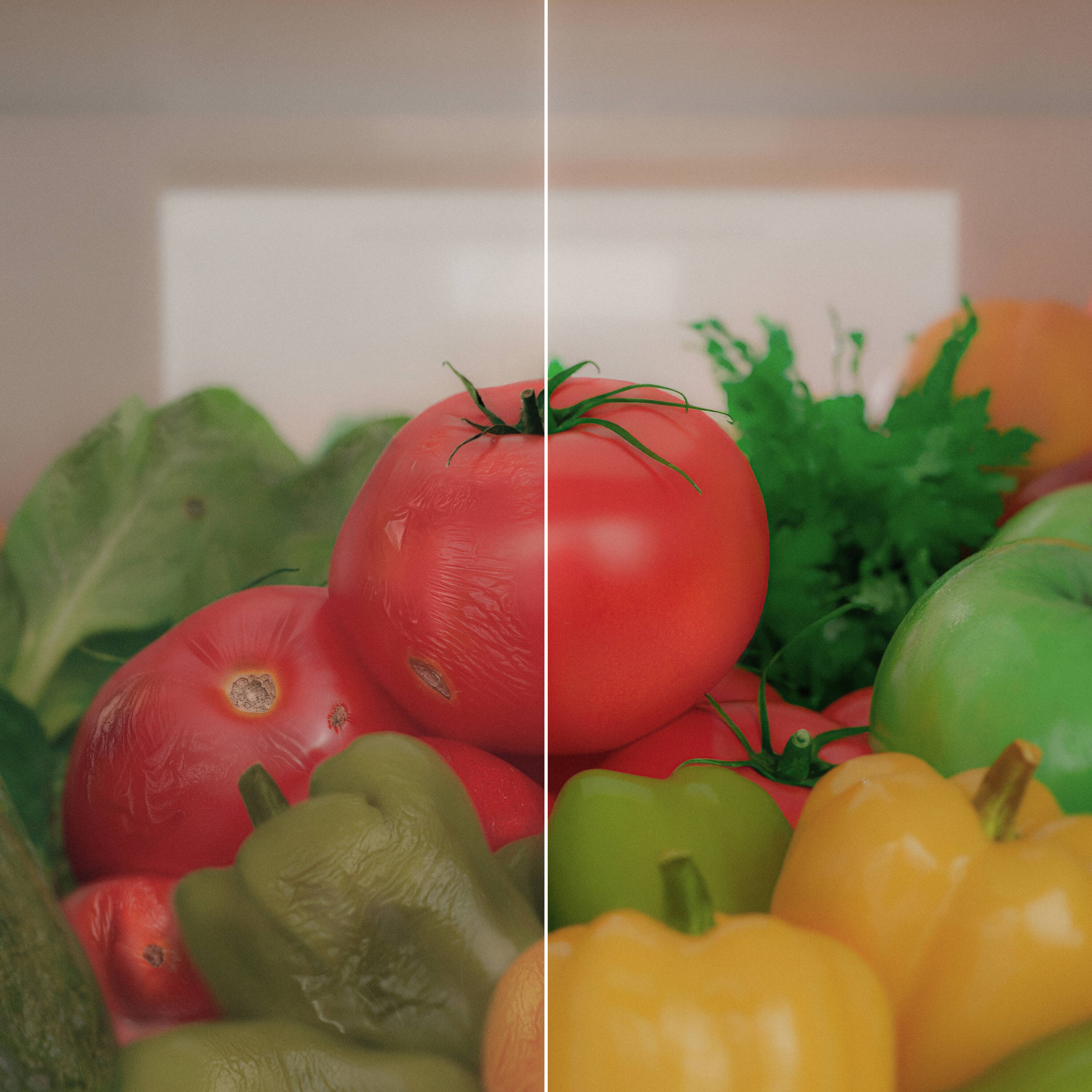 Keep your fruit and vegetables fresh for up to four times longer*