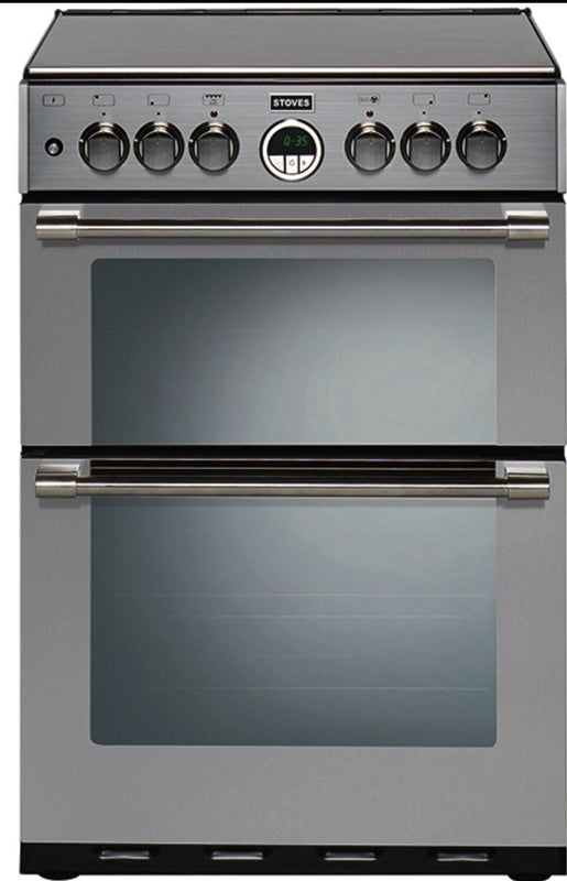 Stoves STERLING 600DF ss 60cm Dual Fuel Cooker 444440989