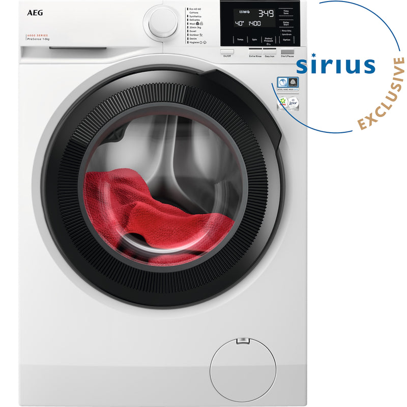 AEG LFR61842B 6000 Series, 8kg Washing Machine
