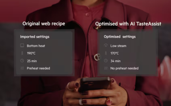 Let AI transform your recipes with steam