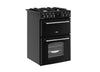 Belling MRA FARMHOUSE 60DF 60cm Dual Fuel Cooker - Black Thumbnail