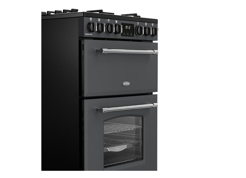 Belling MRA FARMHOUSE 60DF 60cm Dual Fuel Cooker - Anthracite