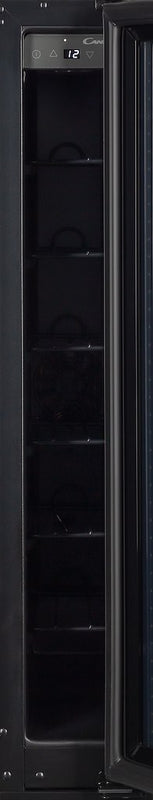 Candy CCVB 15 UK/1 15cm Integrated 7 Bottle Wine Cooler - Black - G Rated (Discontinued)