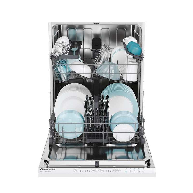 Candy CI 3E7E0W-80 Built-In 60cm 13 Place Setting Dishwasher (Discontinued)