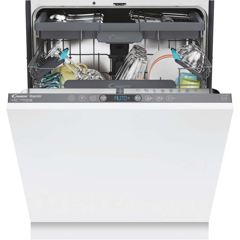 Candy CI6C4F1PMW-80 60cm Built-In 16 Place Setting Dishwasher (Discontinued)
