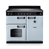 Rangemaster CL100EIPMSB/CM1 Classic 100 Induction Range Cooker - Misty Blue - A Rated Thumbnail