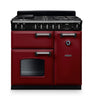 Rangemaster CL90DFPBOR/CM1 Classic 90 Dual Fuel Range Cooker - Bordeaux - A Rated Thumbnail