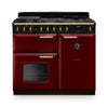 Rangemaster CLDL100DFPBOR/AB1 Classic Deluxe 100 Dual Fuel Range Cooker - Bordeaux - A Rated Thumbnail