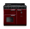 Rangemaster CLDL100DFPBOR/CM1 Classic Deluxe 100 Dual Fuel Range Cooker - Bordeaux - A Rated Thumbnail