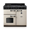 Rangemaster CLDL100DFPPCR/CM1 Classic Deluxe 100 Dual Fuel Range Cooker - Pale Cream - A Rated Thumbnail