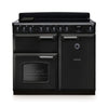 Rangemaster CLDL100EIPCBL/CM1 Classic Deluxe 100 Induction Range Cooker - Charcoal Black - A Rated Thumbnail