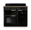 Rangemaster CLDL100EIPGBL/AB1 Classic Deluxe 100 Induction Range Cooker - Gloss Black - A Rated Thumbnail