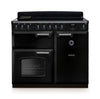 Rangemaster CLDL100EIPGBL/CM1 Classic Deluxe 100 Induction Range Cooker - Gloss Black - A Rated Thumbnail
