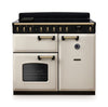 Rangemaster CLDL100EIPPCR/AB1 Classic Deluxe 100 Induction Range Cooker - Pale Cream - A Rated Thumbnail