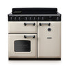 Rangemaster CLDL100EIPPCR/CM1 Classic Deluxe 100 Induction Range Cooker - Pale Cream - A Rated Thumbnail