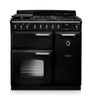 Rangemaster CLDL90DFPGBL/CM1 Classic Deluxe 90 Dual Fuel Range Cooker - Gloss Black - A Rated Thumbnail